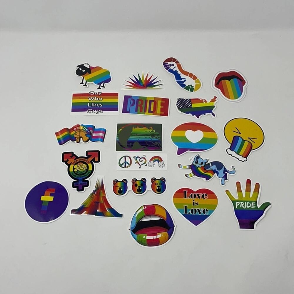Not so Mystery bundle of lLGBTQ Pride stickers🌈